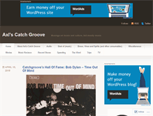 Tablet Screenshot of catchgroove.com